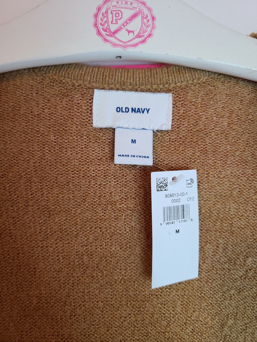 Old Navy Cozy Open-Front Women's Cardigan Sweater in Camel Size M - Picture 6 of 8